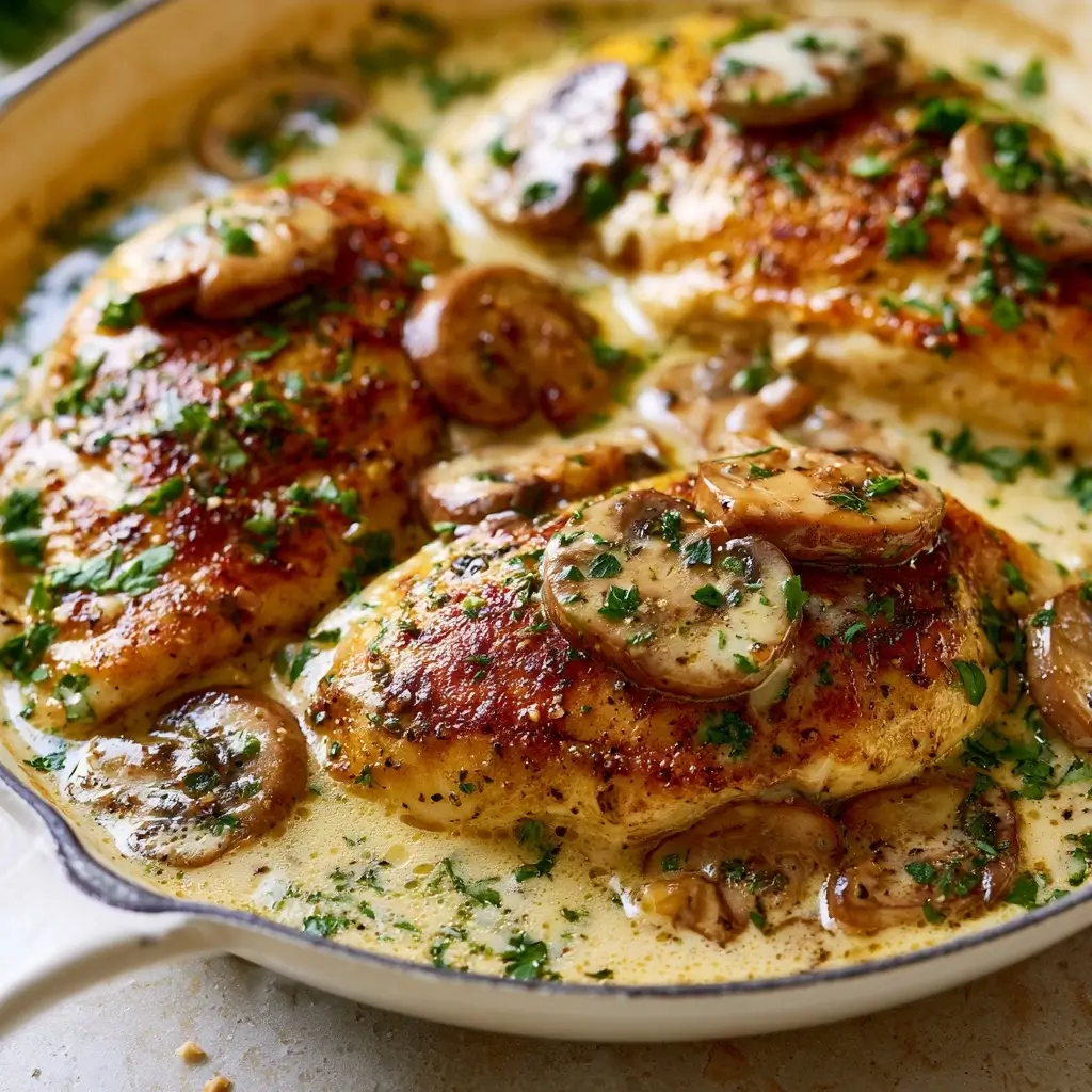 Creamy Skillet Garlic Butter Chicken