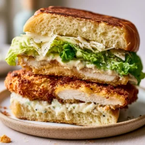 Crispy Chicken Caesar Sandwich