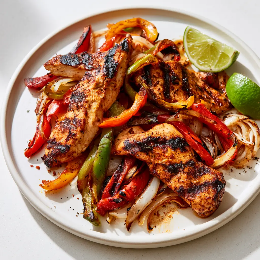 Grilled Chicken Fajitas