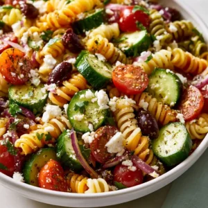 Healthy Greek Pasta Salad Salad For Busy Lunches
