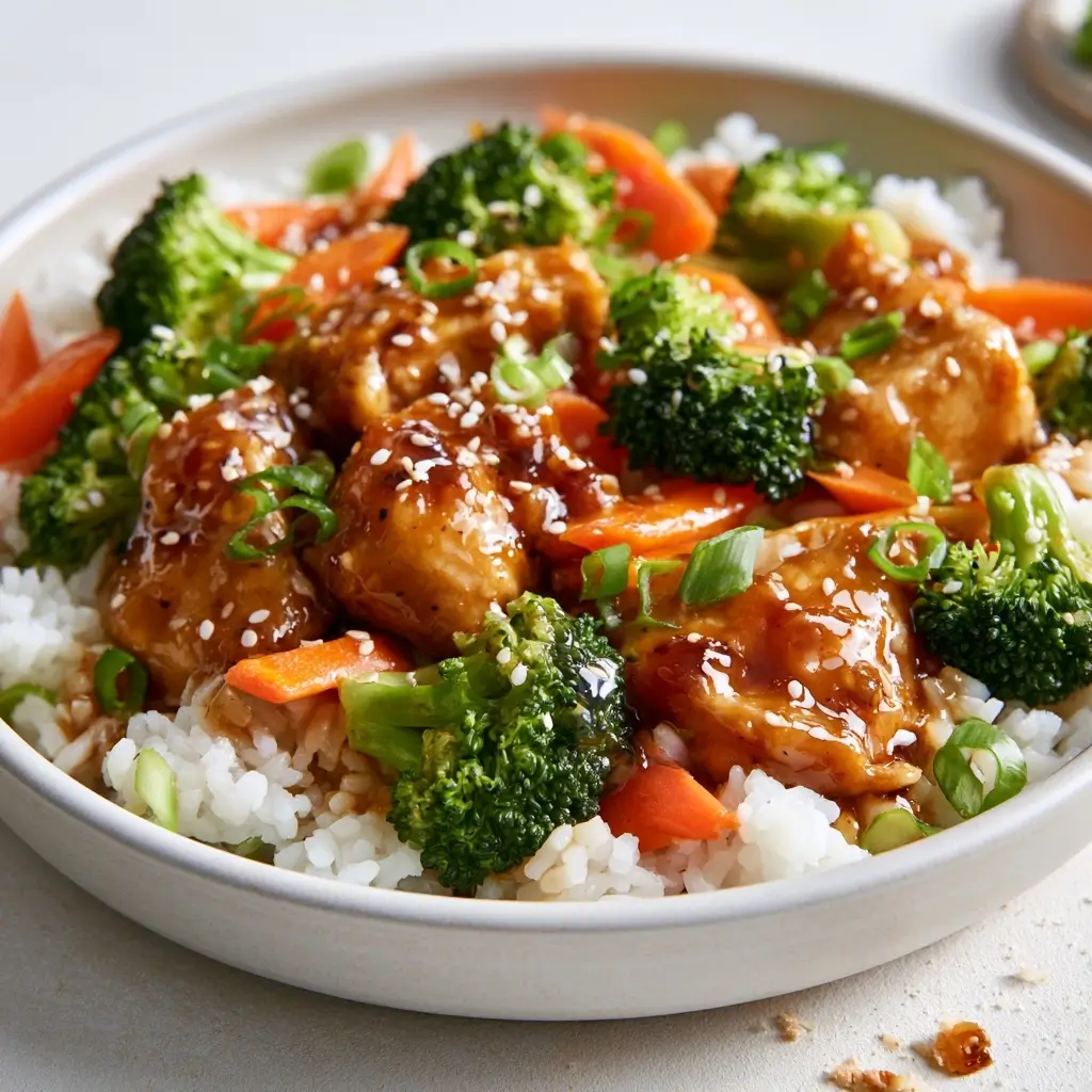 Honey Sesame Chicken For Weekly Meal Prep Bowls