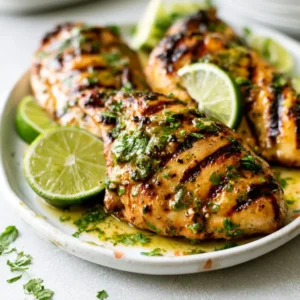 Juicy Grilled Lime Chicken For Summer Bbq Party