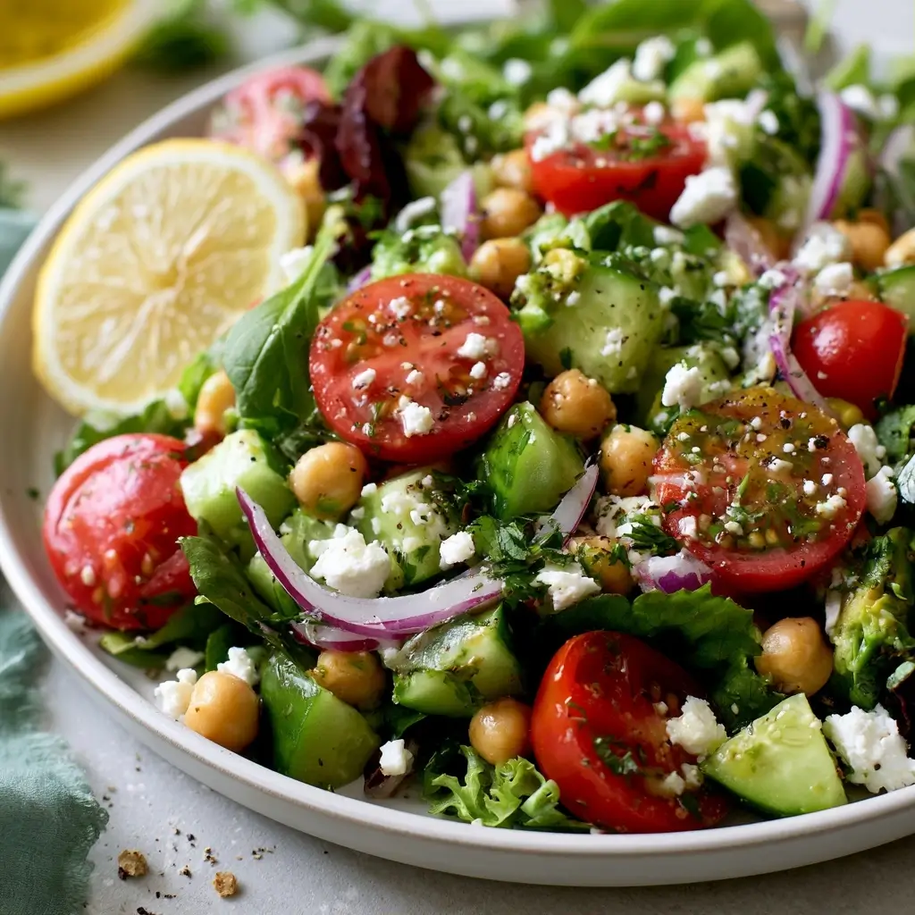 Meal Prep Friendly Feta Cucumber Salad Lunch Bowl For Busy Lunches