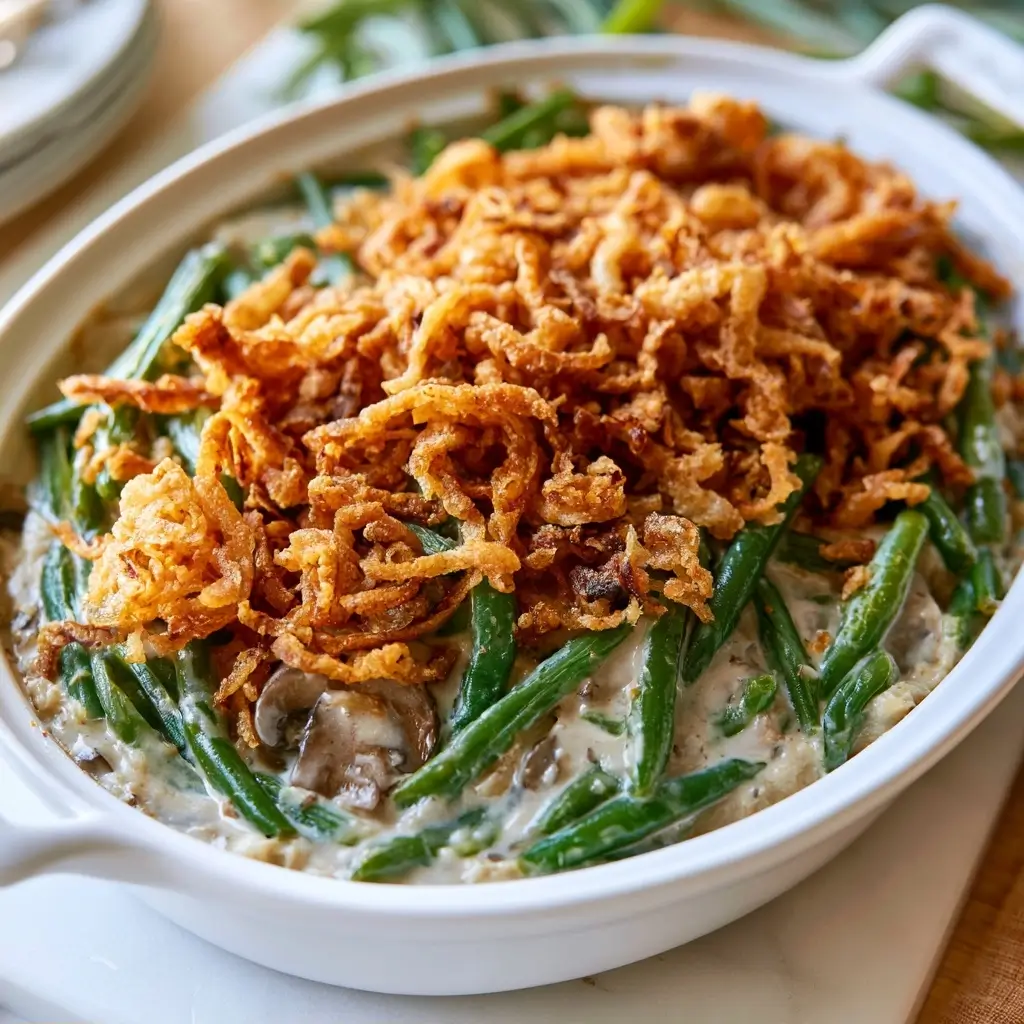 Best Thanksgiving Green Bean Casserole