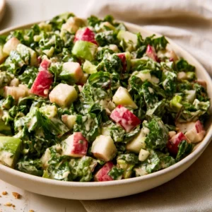 Chopped Autumn Salad With Apple Cider Dressing