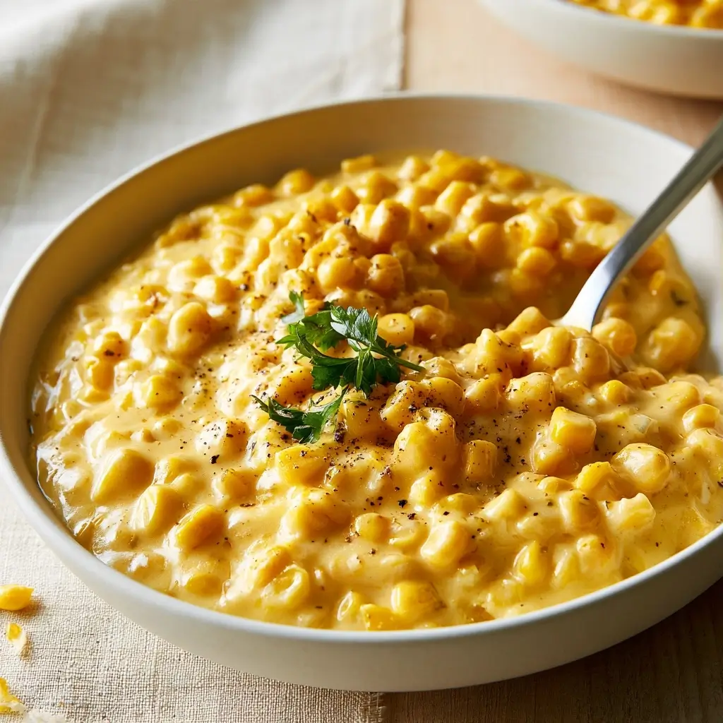 Delicious Creamed Corn Thanksgiving Side Dish
