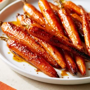 Honey Balsamic Roasted Carrots