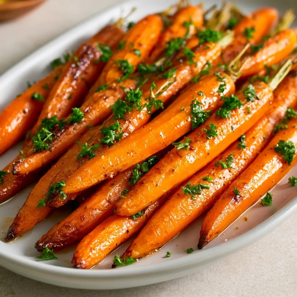 Roasted Thanksgiving Carrots For Thanksgiving Side Dish | Easy Holiday Side Dish Recipe