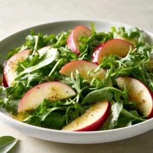 Simple Apple Arugula Salad Recipe | Thanksgiving Salad