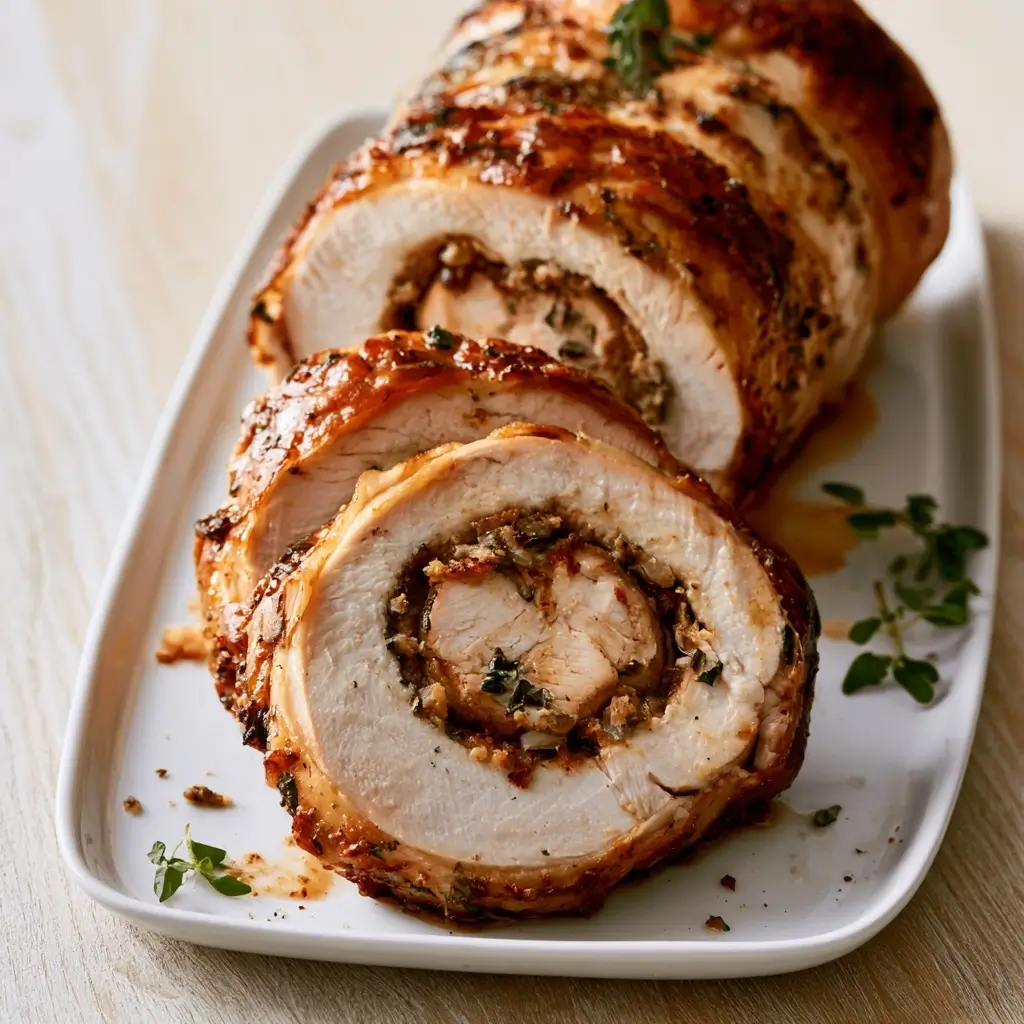 Smoked Turkey Roulade Recipe