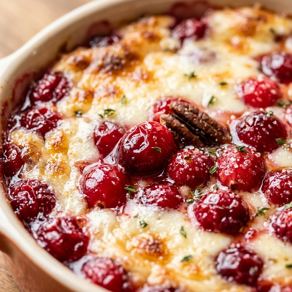 Baked Cranberry Cream Cheese Dip
