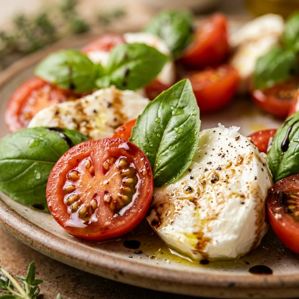Caprese Salad Wreath
