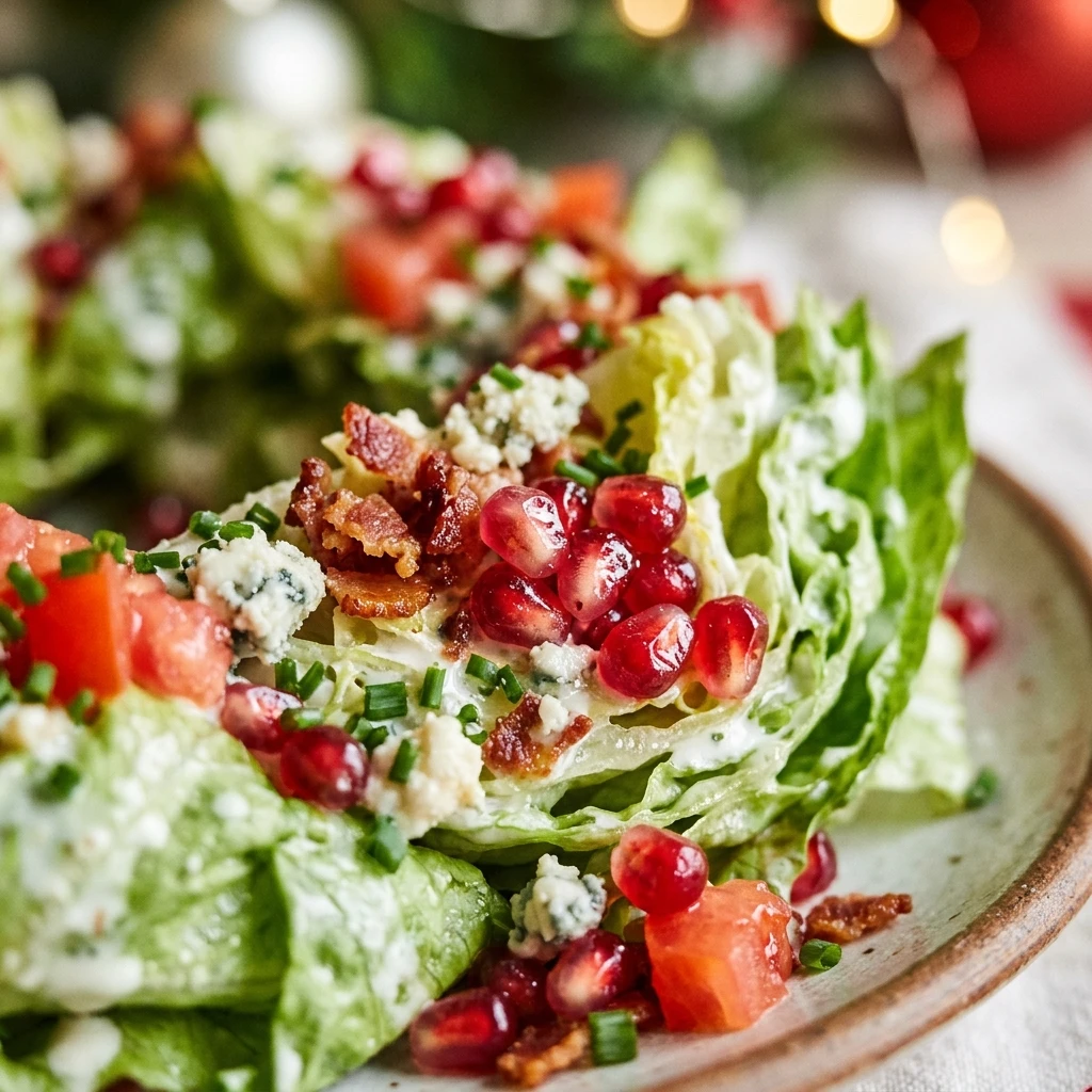 Christmas Wedge Salad Wreath