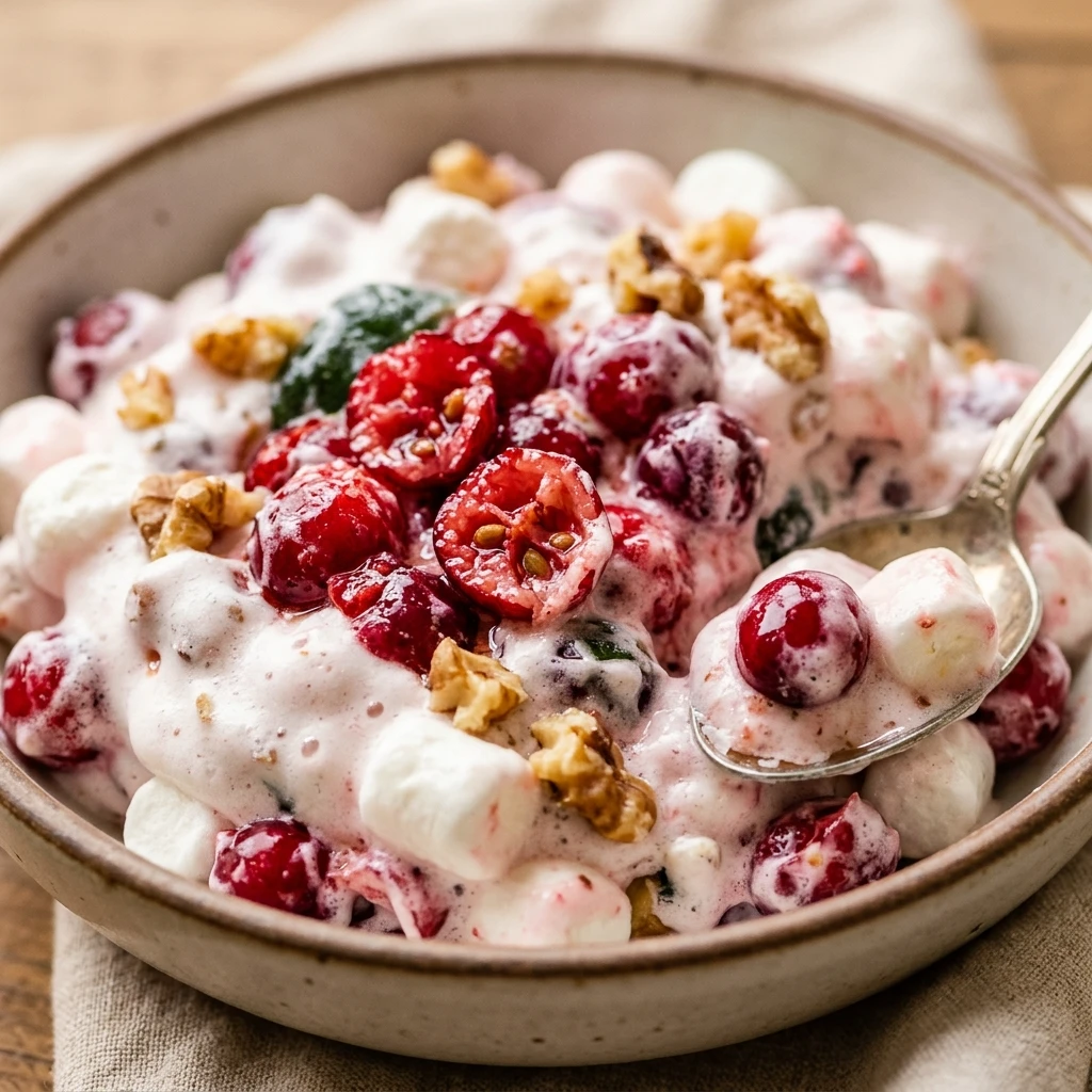 Cranberry Fluff Dessert Salad