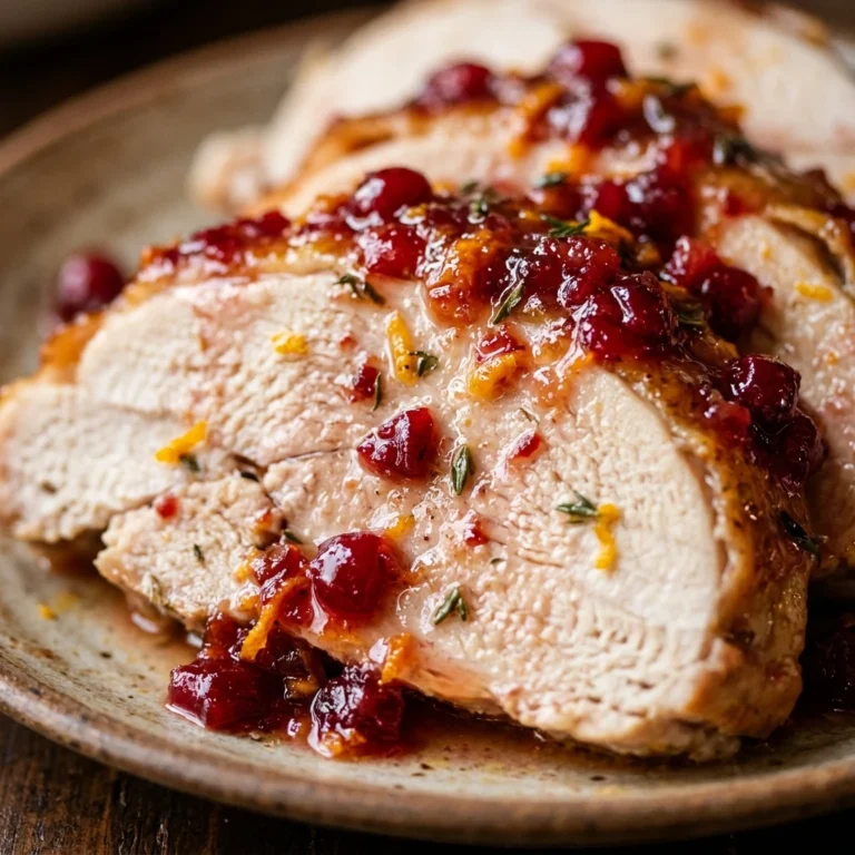 Cranberry Orange Turkey Breast