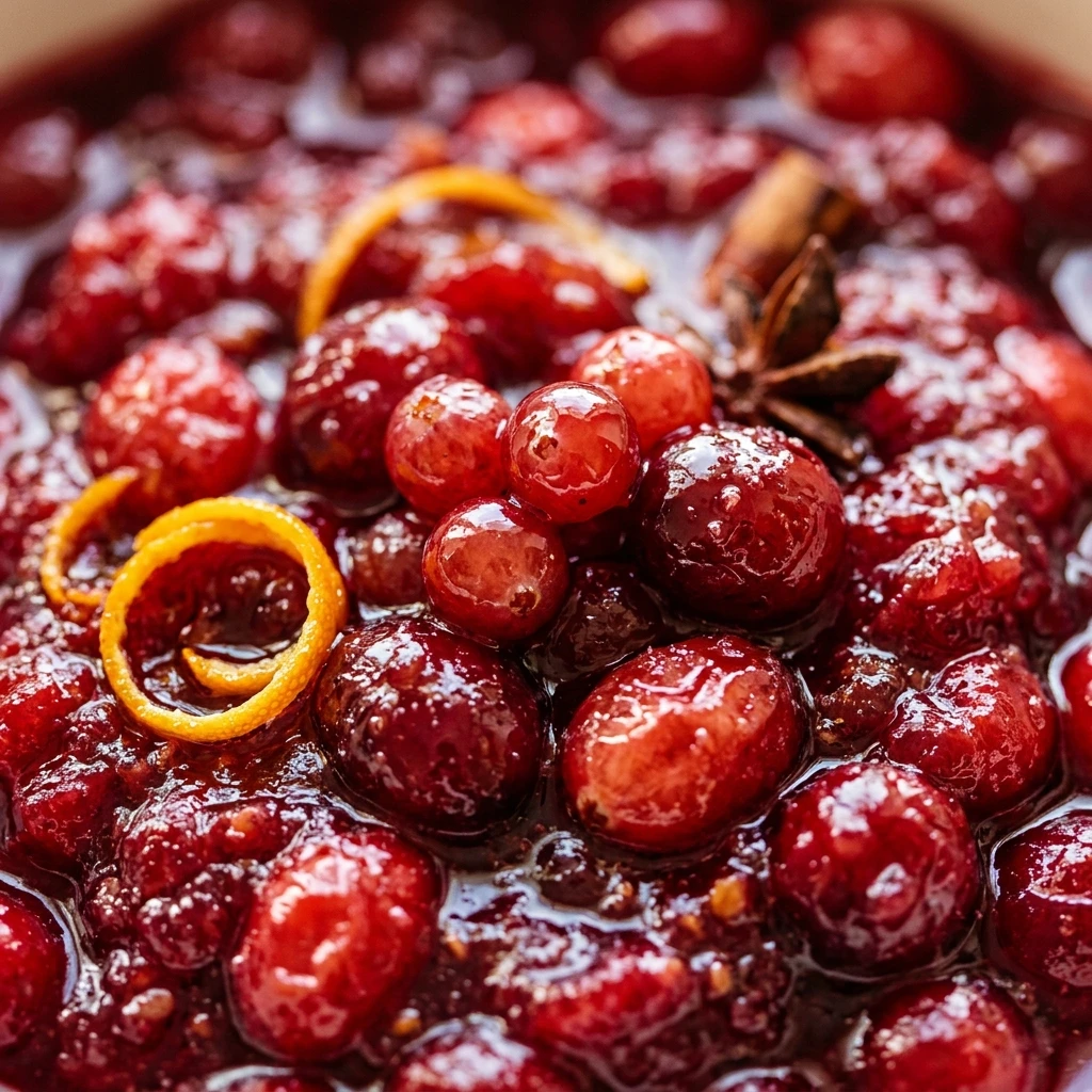 Delicious Slow Cooker Cranberry Sauce