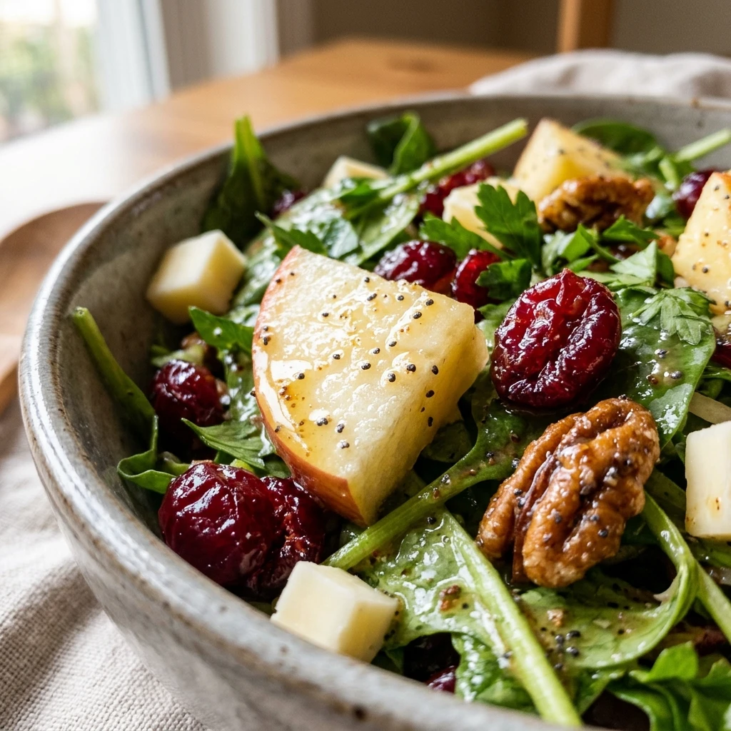 Easy Apple Cranberry Salad