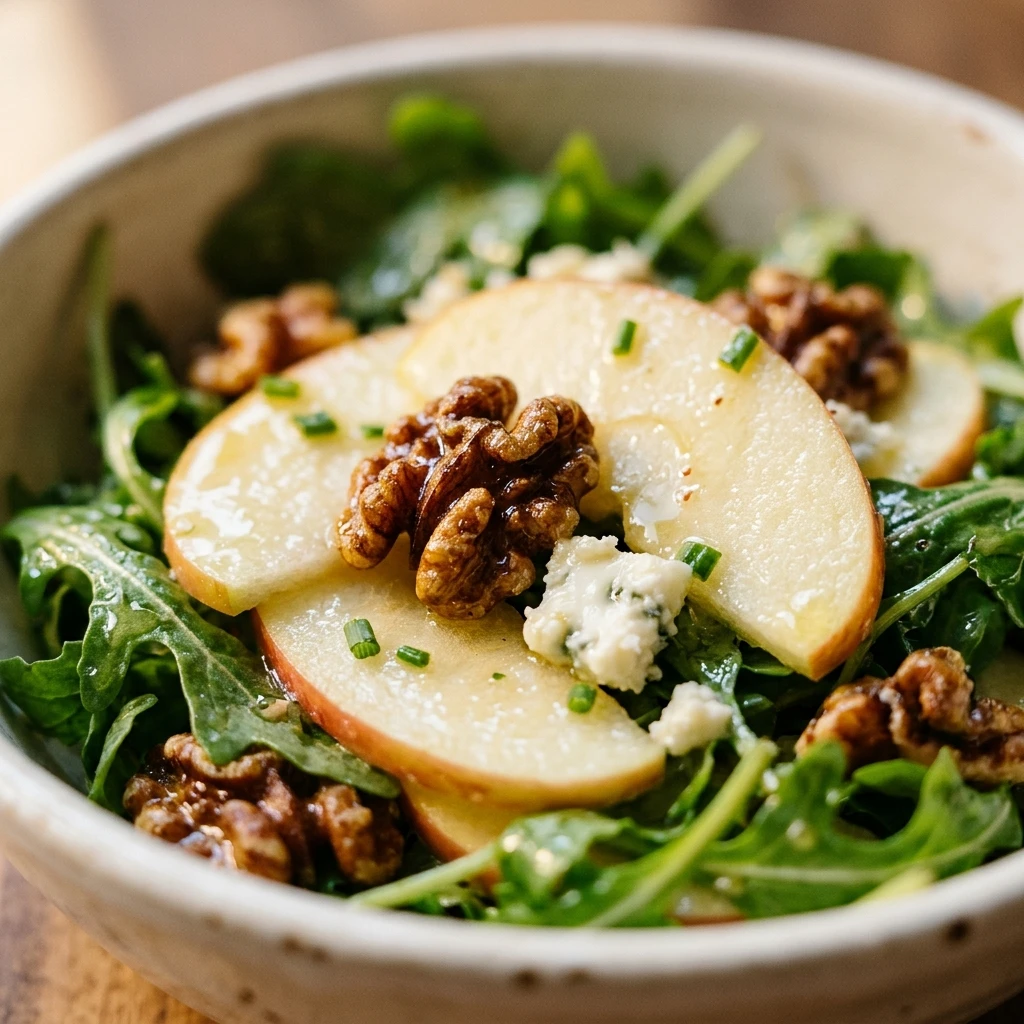 Fresh Walnut Apple Salad