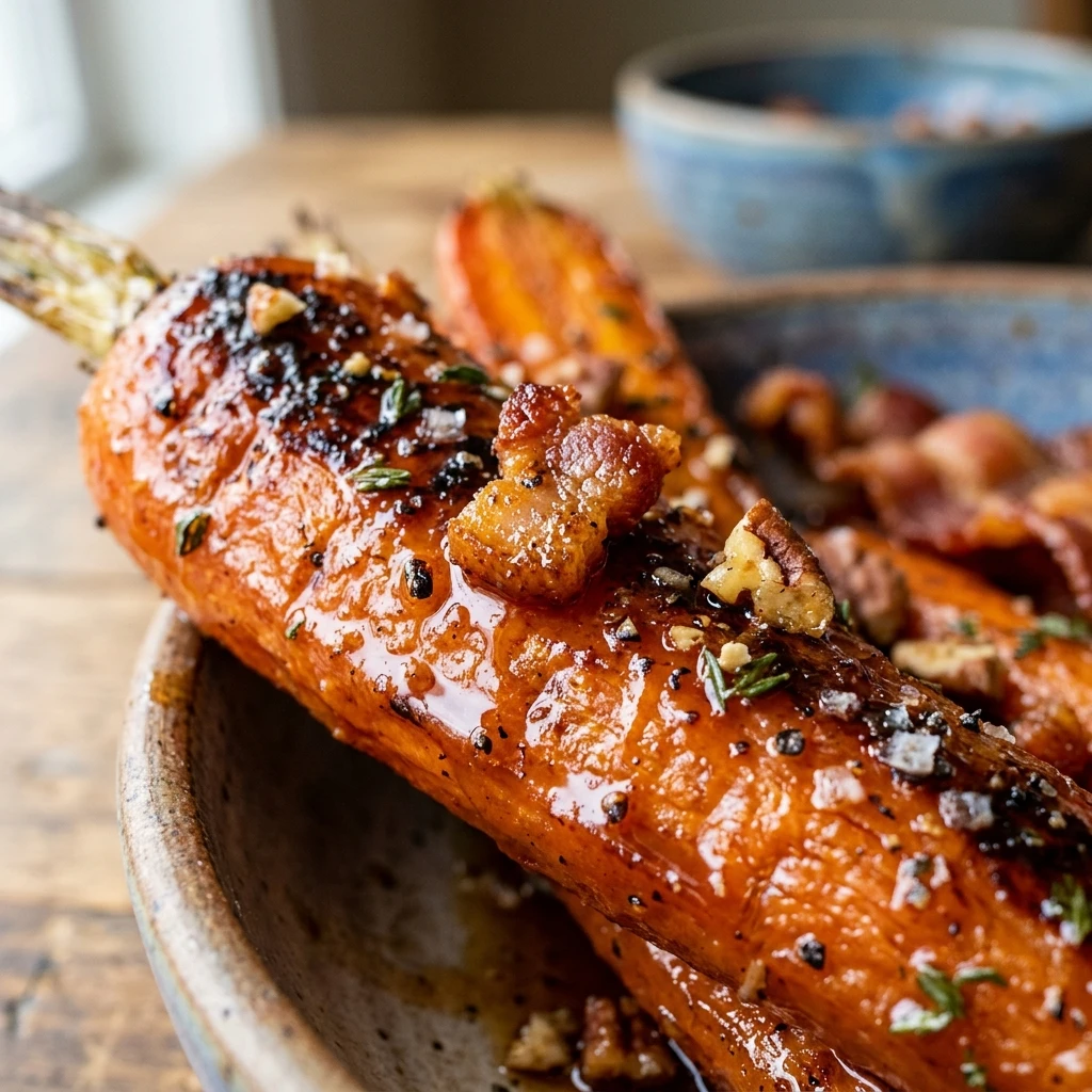 MAPLE BACON CARROTS
