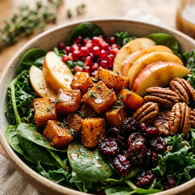 Thanksgiving Salad with Cinnamon-Cider Vinaigrette